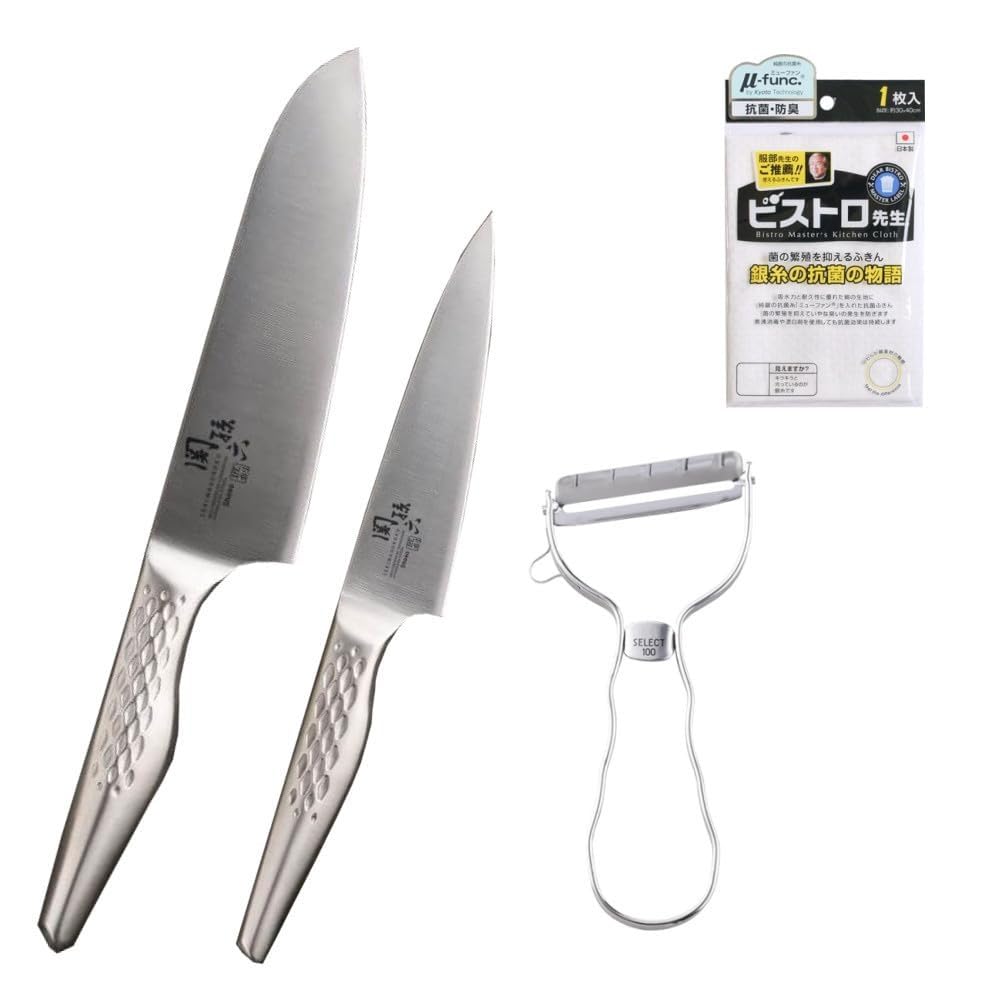 Amazon | 貝印 関孫六 匠創 三徳包丁 165mm AB5156＆ペティナイフ